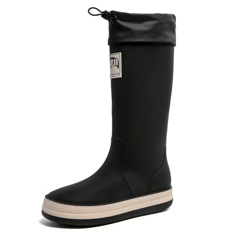 Couples High Top Rain Shoes An - Fishing Boots ulasan dan harga