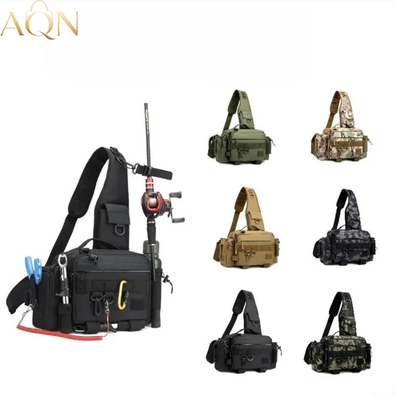 AQN Multifunction Men Outdoor  - Fishing Backpack ulasan dan harga