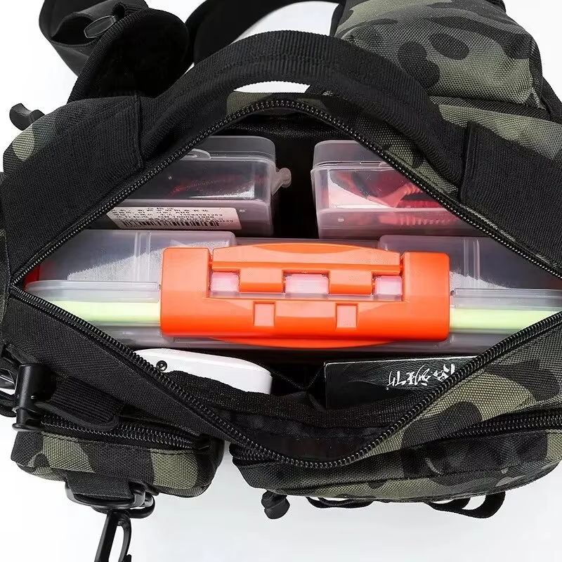 Outdoor Tactical Camping Climb - Fishing Backpack ulasan dan harga