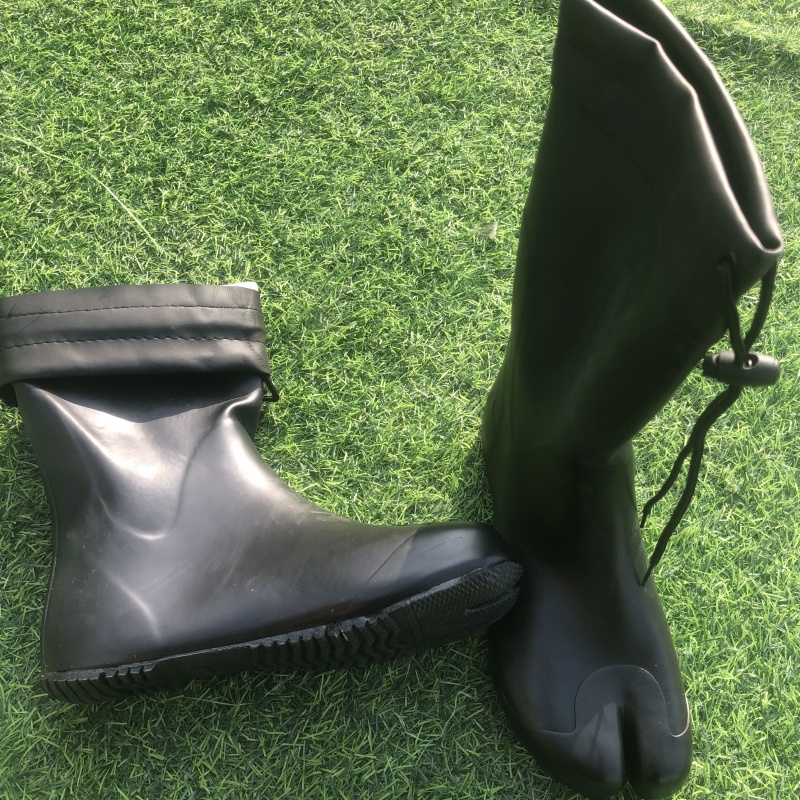 Unisex PVC Waterproof Knee-Typ - Fishing Boots ulasan dan harga