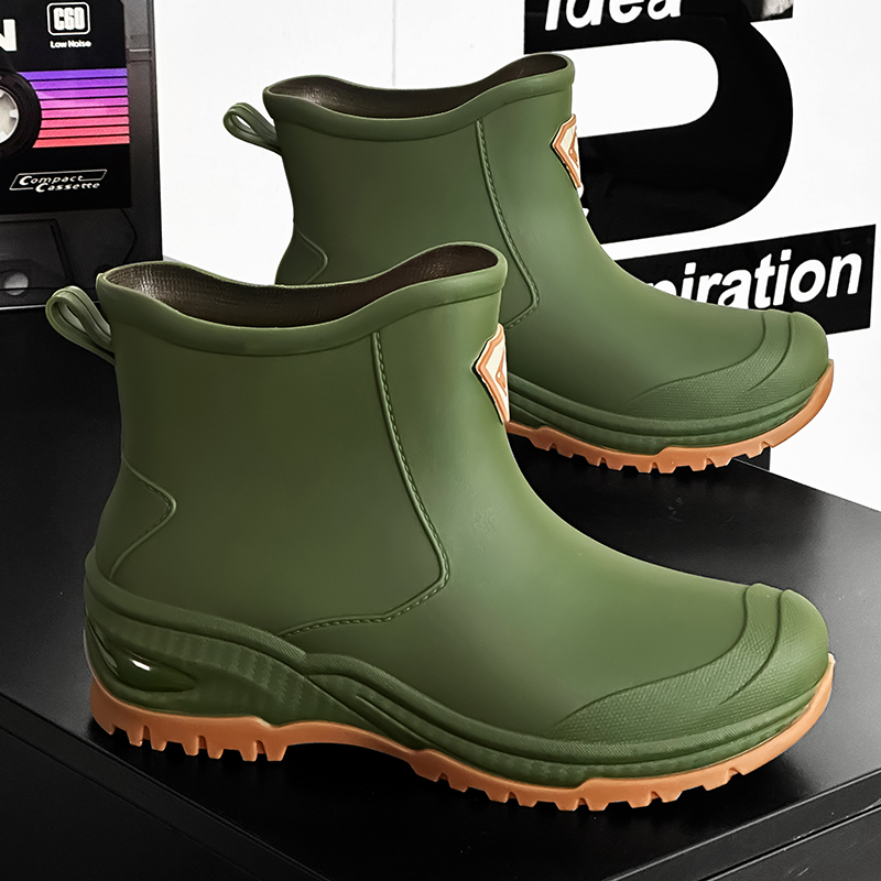 Men's Rain Boots Outdoor Wear- - Fishing Boots ulasan dan harga